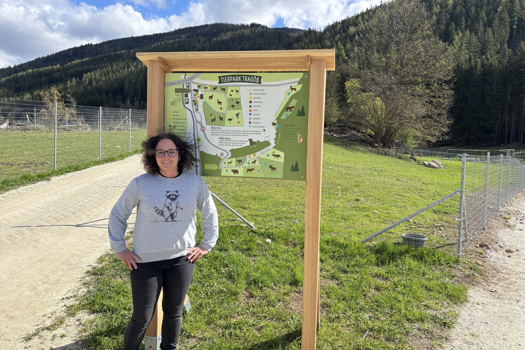 Dort, wo der Grüne See ist, gibt es nun auch einen Tierpark