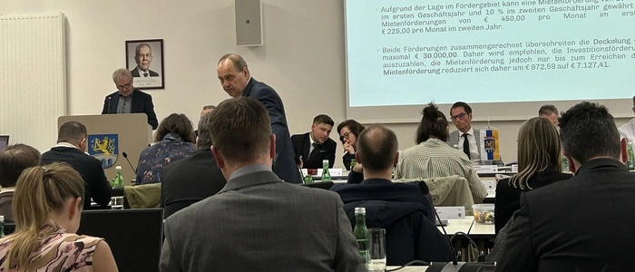 Gemeinderatssitzung in Kapfenberg – solche Bedingungen würde man anderen Kommunen beinahe wünschen
