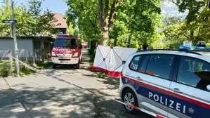 Der Einsatzort des Unfalls in Bruck an der Mur