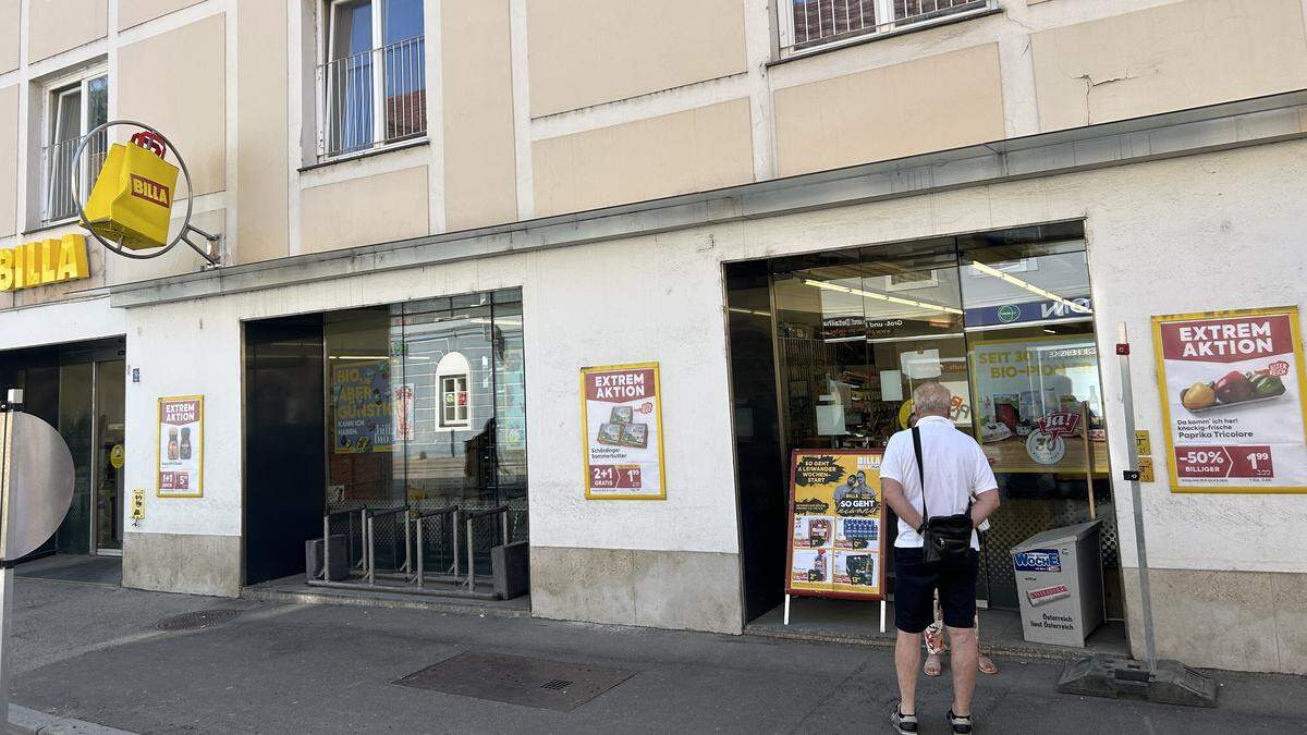 Nicht zuletzt für viele ältere Personen, die die Filiale fußläufig im Zentrum erreicht haben, war der Markt wichtig 