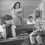 Polansky spielte mit seinen Schülern in Langenwang den Sketch „Naturgeschichte, Nicht genügend!“ von Karl Panzenbeck nach