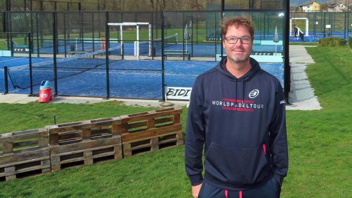 Lukas Labitsch, Padel-Verantwortlicher beim ESV-Bruck