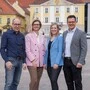 Der Blick ist vorwärts gerichtet: Christian Mayer, Susanne Kaltenegger, Stefanie Gleixner, Raphael Pensl           