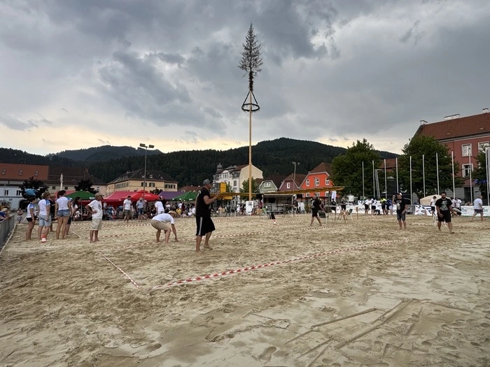 Auch die dunklen Wolken an einem Boccia-Tag letztes Jahr konnten die ausgelassene Stimmung nicht trüben