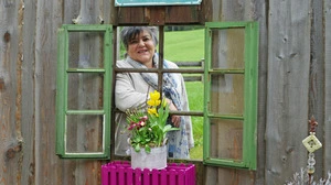 Sieglinde Fritz hat daheim sogar einen eigenen Platz, den Sigi-Fritz-Platz