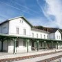 Von St. Pölten kommend ist der Bahnhof in Mariazell die Endhaltestelle der Mariazellerbahn