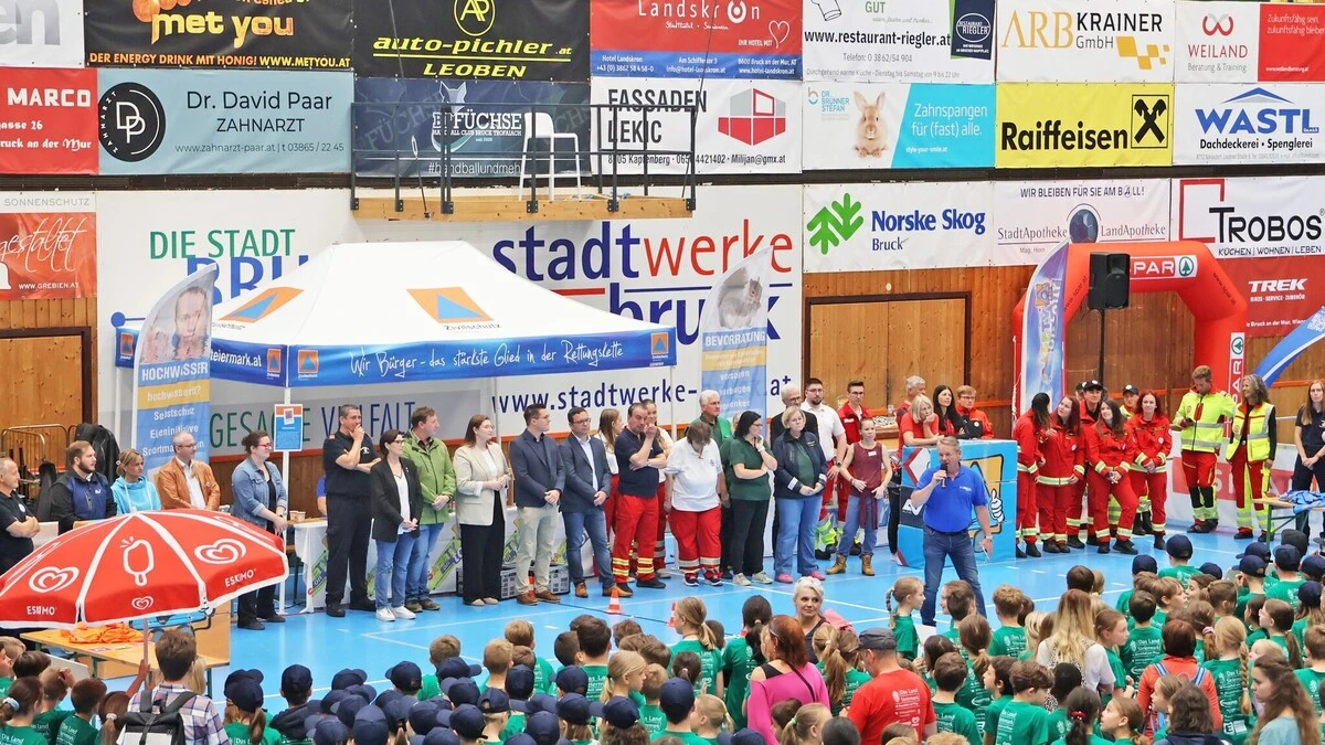 Volles Haus beim Landesfinale in der Hannes-Bammer-Sporthalle