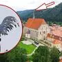 Der Hahn auf dem Münster mit Hakenkreuz