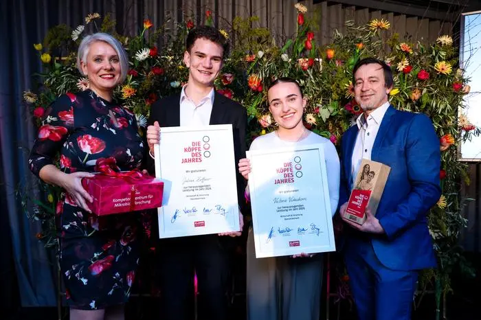 Julian Zefferer und Viktoria Vidackovic durften sich über den Sieg freuen