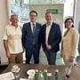 VP-Bezirksgeschäftsführer Franz Reithofer, Kandidat Andreas Fraydenegg-Monzello, Nationalrat Andreas Kühberger und LAbg. Conny Izzo