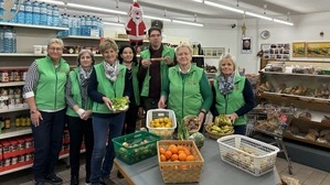 Ein Teil des Vinzimarkt-Teams in Wartberg