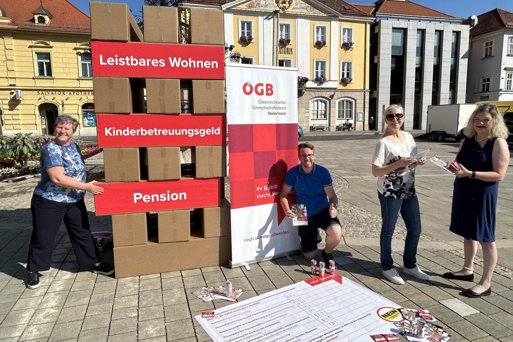 Spitzenplatz: Obersteiermark-Ost mit 33.000 Gewerkschaftsmitgliedern gleich nach Graz