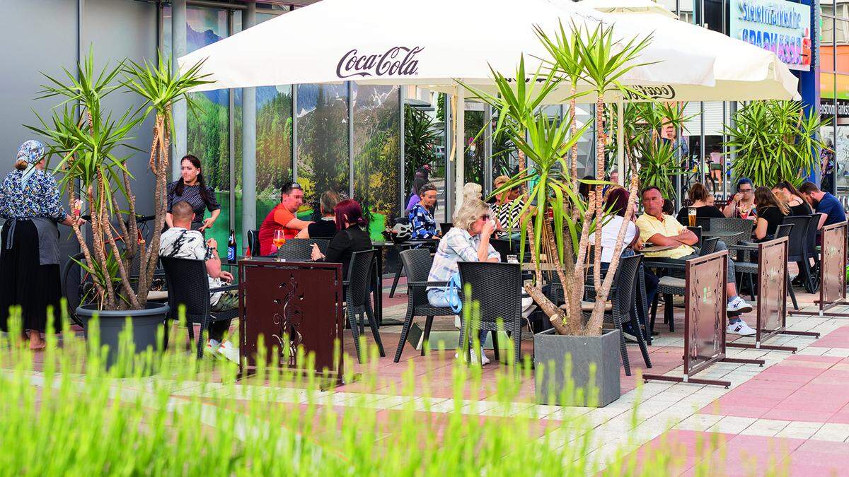 Das Kaffeehaus ece am Europaplatz in Kapfenberg