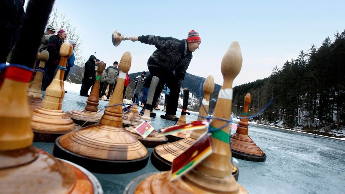 Die Stanz ist eine Eisstock-Hochburg