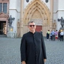 Csaba Paskó vor der Basilika in Mariazell