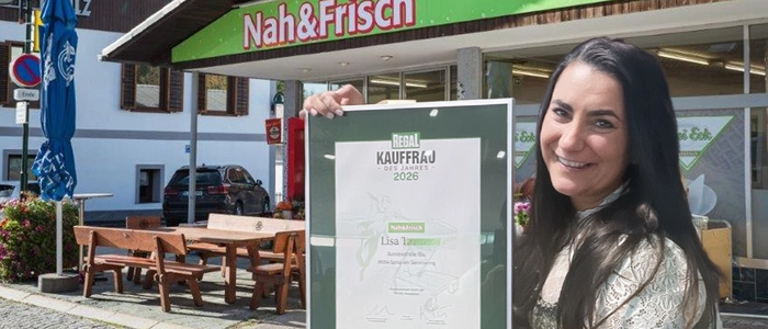 Große Freude in Spital am Semmering: Nahversorgerin Lisa Tavare erhielt einen Preis