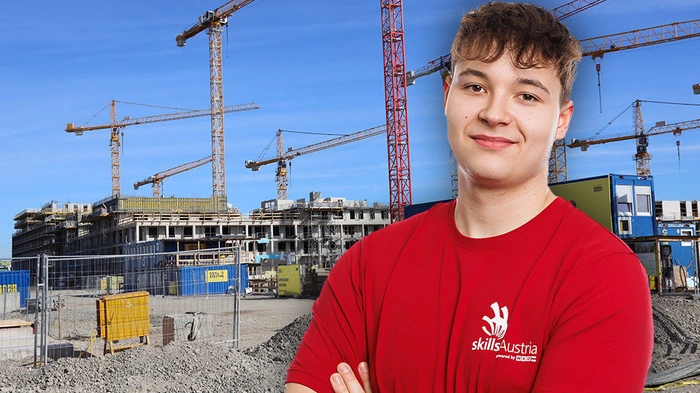 Will nach zwei Silbermedaillen für Österreich nun Gold erobern: Stuckatur Jonas Leitner aus Hönigsberg