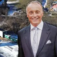Die Verladestation im Bereich des Erzberges sowie der Brucker Innofreight-Chef Peter Wanek-Pusset
