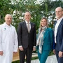 Ärztlicher Leiter Erich Schaflinger, Primar Otmar Schindler, stellvertretende Pflegedirektorin Eva Maria Schmidt-Kloiber und Betriebsdirektor Manfred Kocever