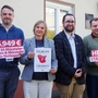 Sebastian Pichler, Claudia Klimt-Weithaler, Jürgen Klösch und Mario Zver (von links)