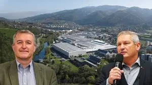 Erleiden mit ihren Voestalpine-Standorten ein ähnliches Schicksal: große Betroffenheit bei Bürgermeister Karl Rudischer aus Mürzzuschlag und Christian Sander aus Kindberg. Hunderte  Familien sind betroffen