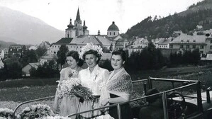 Narzissenhoheiten aus dem Jahr 1954 in Mariazell