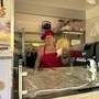 Das Letzte, das Kunden sehen, bevor sie um einen Langos gestärkt sind