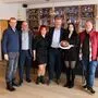 Citymanager Jörg Opitz, 2. Vizebürgermeister Wolfgang Knauseder, Ioana Maran, BGM Harald Bergmann, Jessica Urzica und 2. Vizebürgermeister Erwin Schabhüttl.