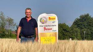 Karl Grantner, Obmann des Saatbauvereins Murboden und einer der Motoren des Erfolgsprojekts, baut auf seinen Feldern ebenso Gerste für die Brauerei Murauer an