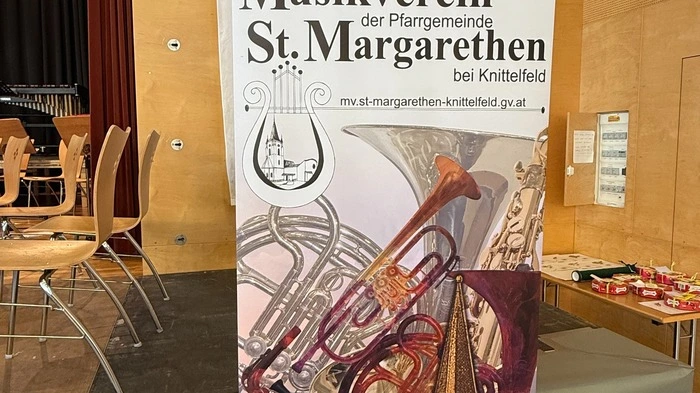 Bei ihrem Frühlingskonzert zum Muttertag spielten sich der Musikverein St. Margarethen und das Jugendblasorchester nicht nur in die Herzen der anwesenden Mütter, sondern des gesamten Publikums.