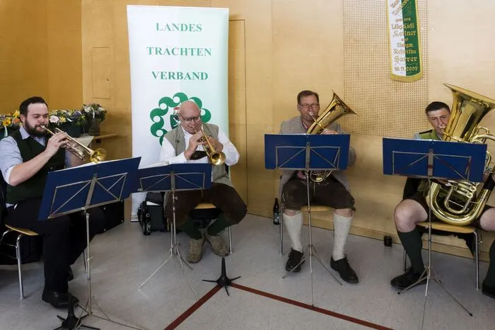 Mit dem „Marsch der Steirer“ und weiteren Stücken hat das Quartett der Eisenbahner Stadtkapelle Knittelfeld die Tagung musikalisch begleitet.
