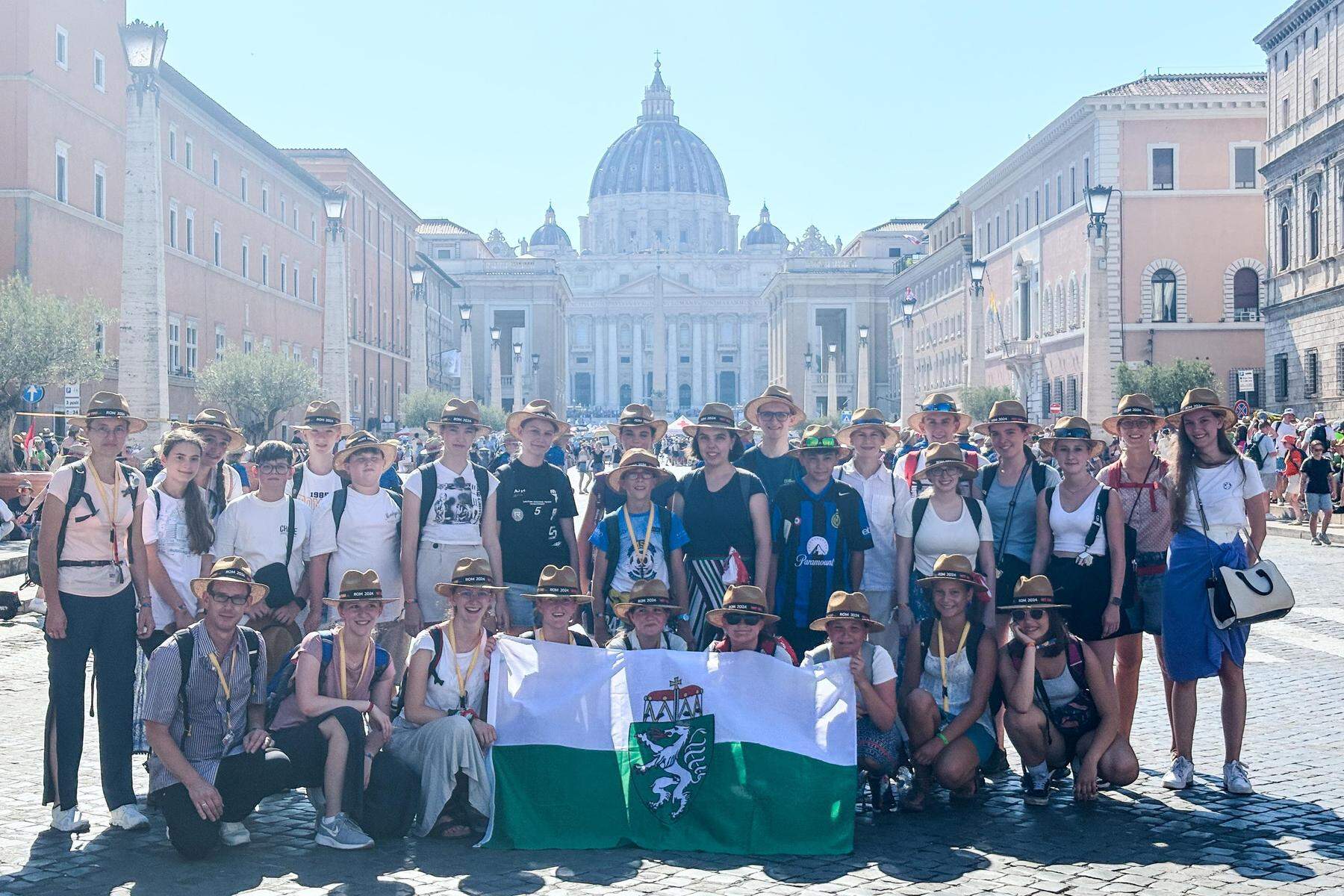 Wallfahrt nach Rom: 300 steirische Minis bei Papst Franziskus 
