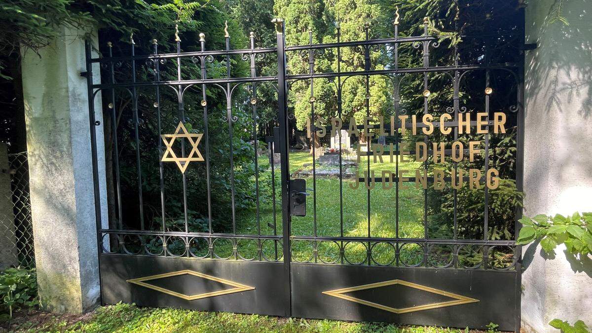 Ruhig, fast idyllisch: der jüdische Friedhof in Judenburg-Hetzendorf
