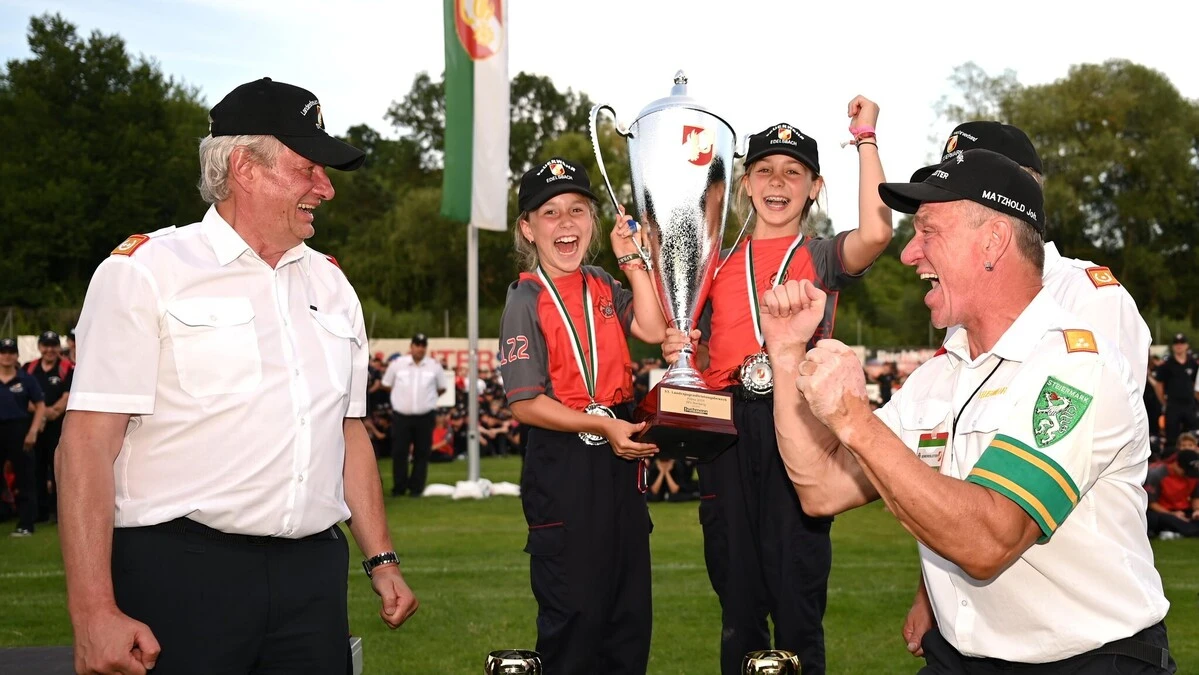 Das siegreiche Team Edelsbach 2