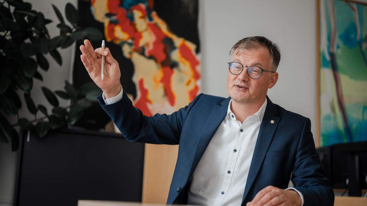 Hat die wirtschaftlichen Agenden der Diözese Graz-Seckau im Blick: Finanzkammerdirektor und Ökonom Martin Halmer