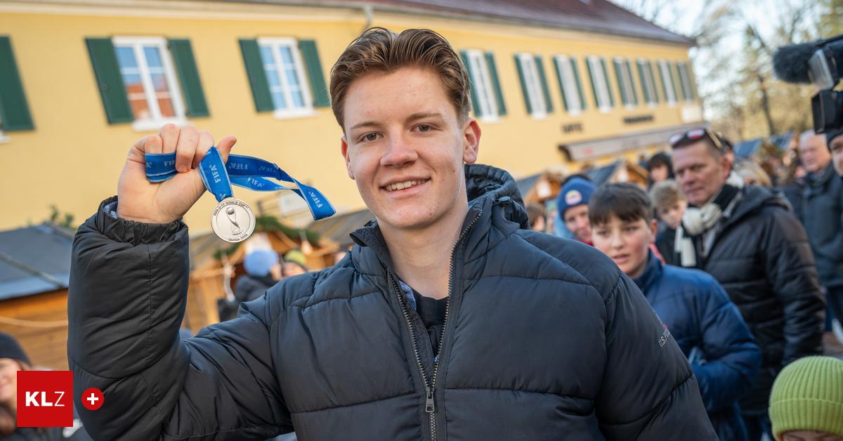 Mit-Fotos-Videos-Nach-U-17-Erfolg-Freudiger-Empfang-f-r-Luca-Weinhandl-in-Fernitz-Mellach