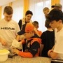 Auch ihre Backkünste konnten die Schüler und Schülerinnen in der Schulküche ausprobieren