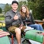  Obmann Michael Brunner und Leiterin Hannah Sophie Bacher