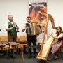 Die Klarinettenmusi mit Markus Jauk, Lukas Herzog, Lukas Ganster, Hugo Mali, Sophie Spanner und Anna Voronova