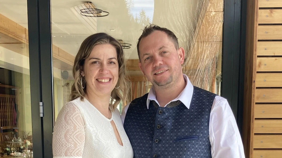 Marion und Peter Trattner freuen sich über den fünften Platz 