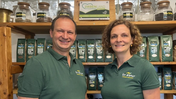 Max und Katharina Steinberger führen den Grießmoar-Hof in Weisskirchen