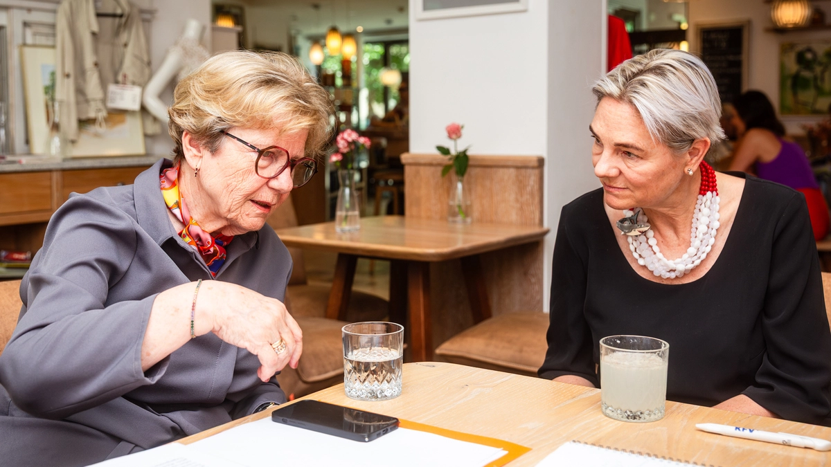 Waltraud Klasnic und Caroline List