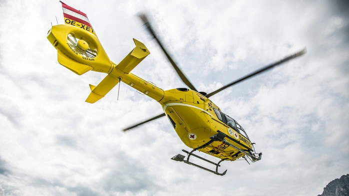 Die junge Frau wurde ins LKH Hochsteiermark nach Bruck geflogen (Sujetbild)