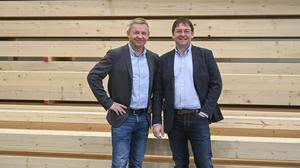Johann und Reinhard Pabst, Geschäftsführer von Pabst Holz