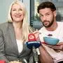 Claudia Stöckl mit Otto Jaus und Paul Pizzera