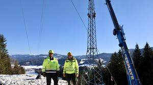 Christian Schuster und Markus Pausch von den Energienetzen Steiermark