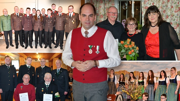 Feuerwehr, Chor, Kameradschaftsbund und zwei Musikvereine präsentierten am Wochenende ihre Leistungen