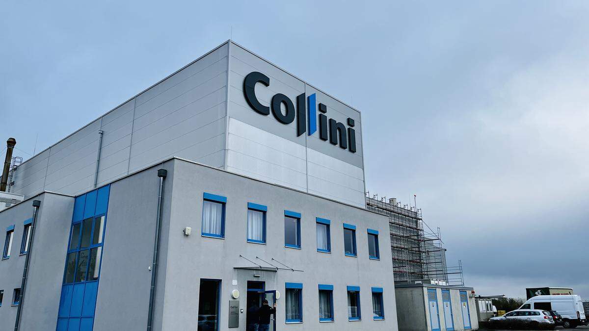 Das Collini-Betriebsgelände in Judenburg