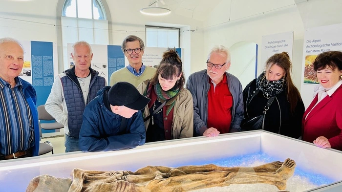 Die Ötzi-Replik kann bis 2026 im Museum Murtal bewundert werden