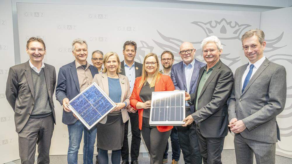 Durch den Photovoltaik Masterplan will Graz unabhängig von den fluktuierenden Strompreisen werden